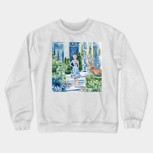 Somebody ate all the roses Crewneck Sweatshirt by SophieClimaArt